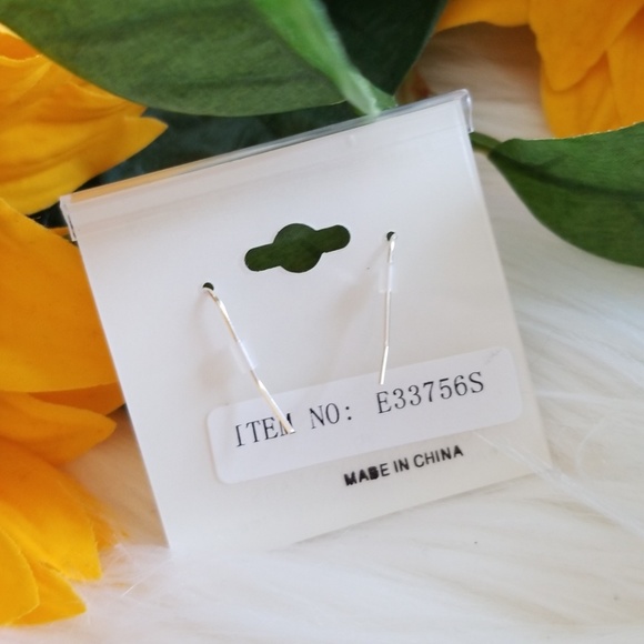 Hope Collection Silver Butterfly Earring - Picture 3 of 3